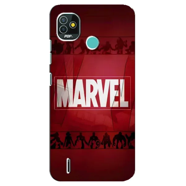 Чехол с принтом «MARVEL» для TECNO Pop 4 LTE