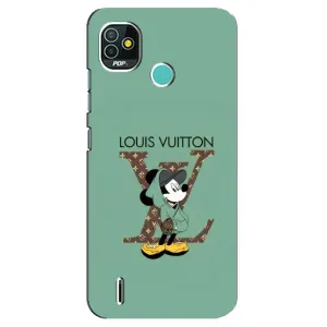 Чохли Луі Вітон для TECNO Pop 4 LTE (AlphaPrint - LOUIS VUITTON) (Міккі Маус LV)