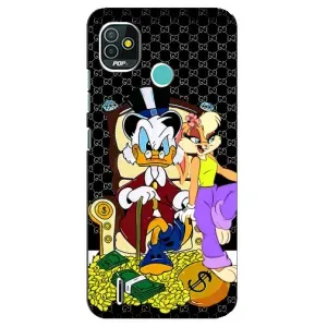 Чехли для TECNO Pop 4 LTE - Скрудж МакДак Louis Vuitton (PREMIUMPrint) (Стильна Утка)