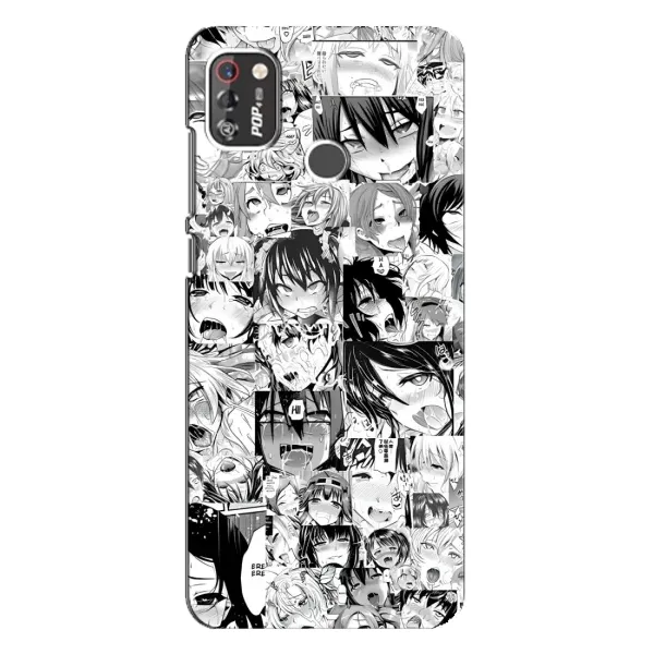 Чехол с принтом «Ahegao manga» для TECNO POP 4 Pro