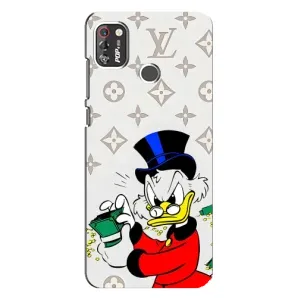 Чехли для TECNO POP 4 Pro - Скрудж МакДак Louis Vuitton (PREMIUMPrint) (Бакси Скрудж)