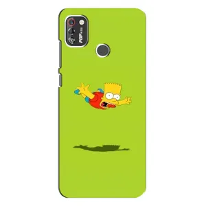 Чjхол з Сімпсонами для TECNO POP 4 Pro (VPrint)