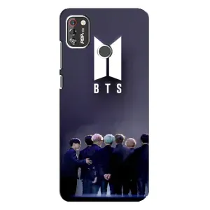 Чехол с принтом «Группа BTS» для TECNO POP 4 Pro