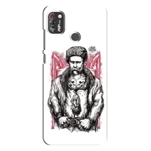 Чехлы для TECNO POP 4 Pro с принтом Тараса Шевченко (AlphaPrint) (Козак Шевченко)