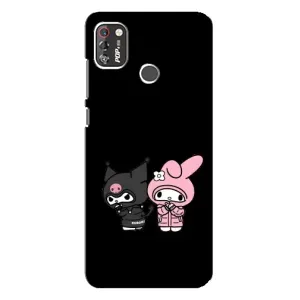 Чехол с кроликом Куроми на TECNO POP 4 Pro (Куроми и Мелоди)
