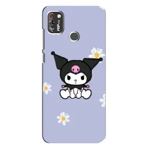 Чехол с кроликом Куроми на TECNO POP 4 Pro (Куроми в цветах)