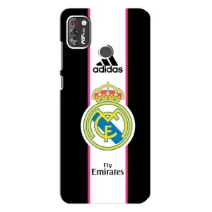 ФК Реал Мадрид чехлы для TECNO POP 4 Pro (AlphaPrint) (лого Real Madrid)