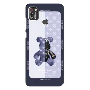Круті Чохли Луі Віттон для TECNO POP 4 Pro (AlphaPrint) (Медведик LV)