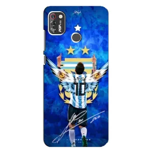 Чехлы для TECNO POP 4 Pro (Leo чемпион) (AlphaPrint) (Месси сборная)