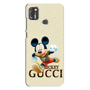 Чохол Disney Mouse TECNO POP 4 Pro (PREMIUMPrint) (Mikki Gucci)
