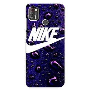 Чехол для TECNO POP 4 Pro - с принтом Найк (AlphaPrint) (Найк принт)