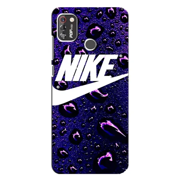 Чехол с принтом «Найк принт» для TECNO POP 4 Pro