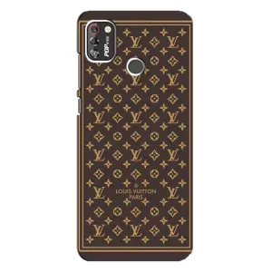 Чохли Луі Вітон для TECNO POP 4 Pro (AlphaPrint - LOUIS VUITTON) (шпалери LV)