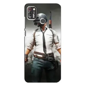 Чехол PUBG для Техно Поп 4 Про (AlphaPrint)