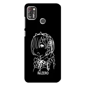 Чехол с принтом «Re: Zero» для TECNO POP 4 Pro