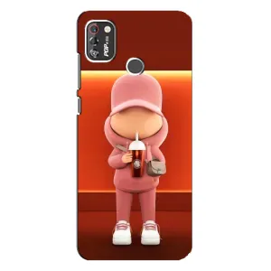 Круті Чохли Луі Віттон для TECNO POP 4 Pro (AlphaPrint) (З Кавою)