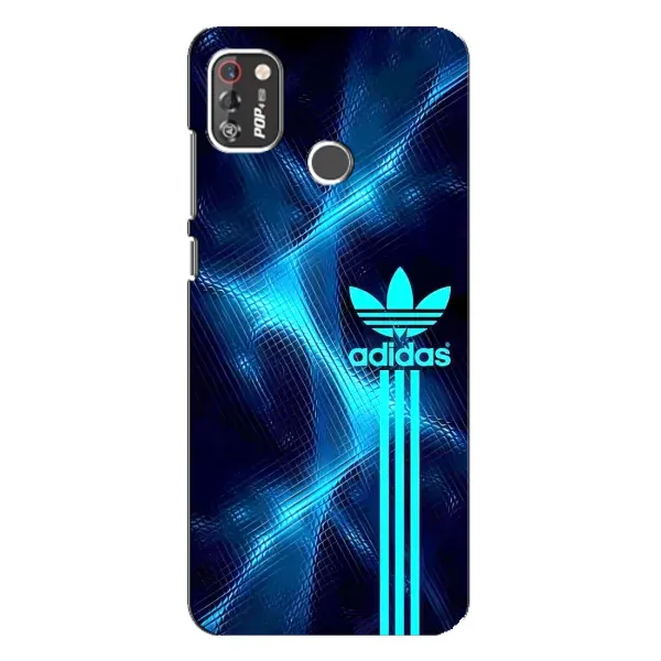Чохол з принтом «Синій Адідас» для TECNO POP 4 Pro Чохол з принтом «Синій Адідас» для TECNO POP 4 Pro