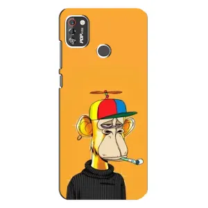 Чохли з Мавпами NFT для TECNO POP 4 Pro (AlphaPrint) (Нудна мавпа NFT)