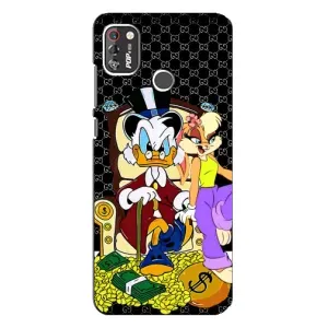 Чехли для TECNO POP 4 Pro - Скрудж МакДак Louis Vuitton (PREMIUMPrint) (Стильна Утка)