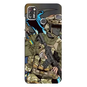 Чехлы с картинкой ЗСУ для TECNO POP 4 Pro (AlphaPrint)