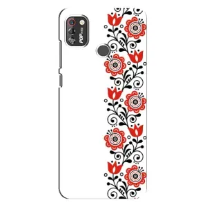 Чехол для Патриота Украины TECNO POP 4 Pro - (AlphaPrint) (Яркая вишиванка)