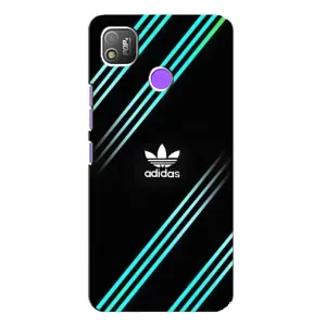 Чохли Адидас для TECNO POP 4 (AlphaPrint) (Адідас з полосами)