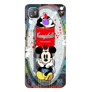 Чохол Disney Mouse TECNO POP 4 (PREMIUMPrint) (Американський Маус)