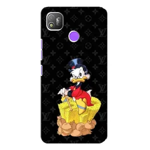 Чехли для TECNO POP 4 - Скрудж МакДак Louis Vuitton (PREMIUMPrint) (Богатство Макдака)