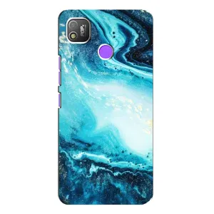 Мраморний чехол на TECNO POP 4 (VPrint)