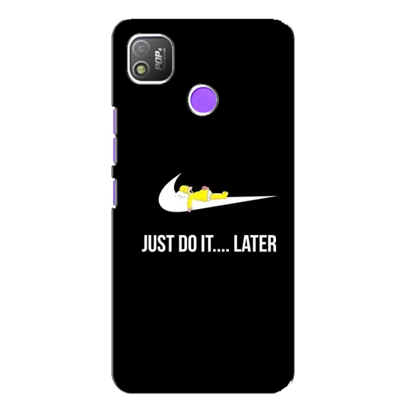 Чехол с принтом «Гомер Later» для TECNO POP 4 Чехол с принтом «Гомер Later» для TECNO POP 4