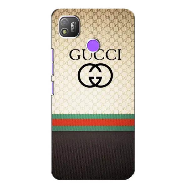 Чохол з принтом «GUCCI стиль» для TECNO POP 4