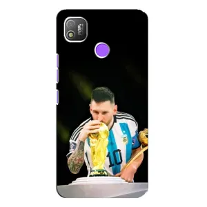 Чохли для TECNO POP 4 (Leo чемпіон) (AlphaPrint) (Кубок Мессі)