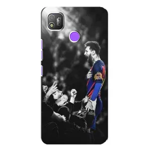 Чехлы Месси для TECNO POP 4 (AlphaPrint) (Lionel Messi)