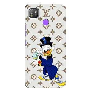 Чехли для TECNO POP 4 - Скрудж МакДак Louis Vuitton (PREMIUMPrint) (Макдак на стилі)