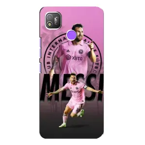Чохли для ТЕКНО ПОП 4 - Лео Мессі Маямі (Messi Miami)