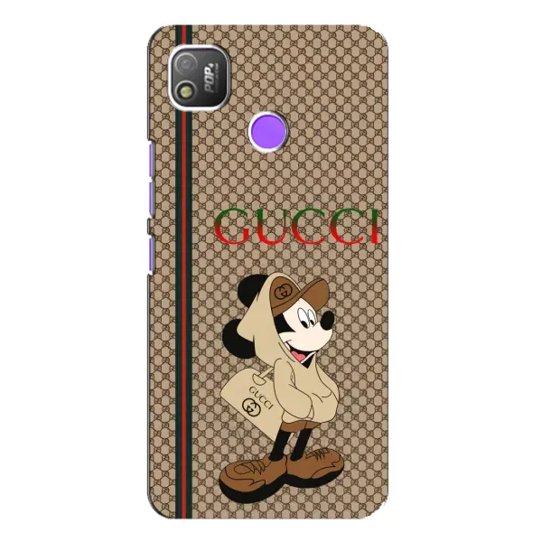 Чохол з принтом «Mickey GUCCI» для TECNO POP 4