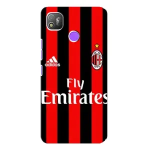 Чехлы для TECNO POP 4 (VPrint) - Футбольные клубы (Milan)