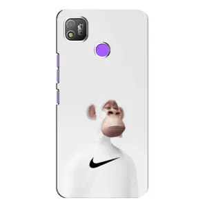 Чохли з Мавпами NFT для TECNO POP 4 (AlphaPrint) (мавпа NFT Nike)