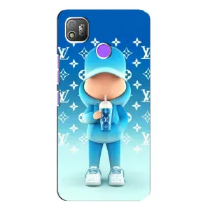 Крутые Чехлы Луи Виттон для TECNO POP 4 (AlphaPrint) (Парень LV)