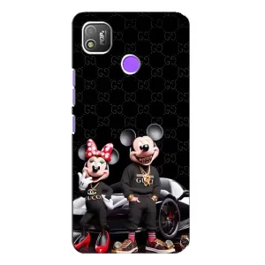 Чохол Disney Mouse TECNO POP 4 (PREMIUMPrint) (Родина Маусів)
