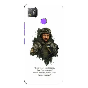 Чохли для TECNO POP 4 с принтом Тараса Шевченко (AlphaPrint)