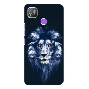 Чохол з картинкою ЛЕВ для TECNO POP 4 (VPrint)