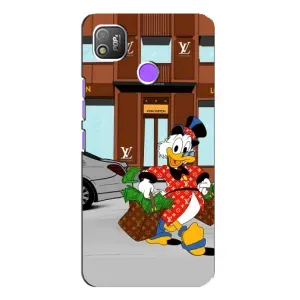 Чехли для TECNO POP 4 - Скрудж МакДак Louis Vuitton (PREMIUMPrint) (Скрудж ЛВ)