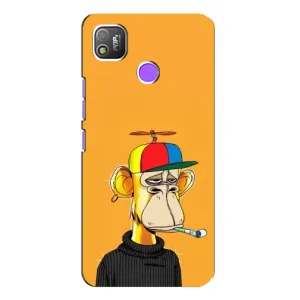 Чохли з Мавпами NFT для TECNO POP 4 (AlphaPrint) (Нудна мавпа NFT)