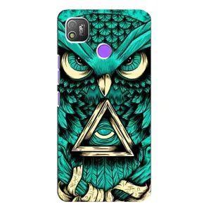 Чохол з пташками на TECNO POP 4 (VPrint)
