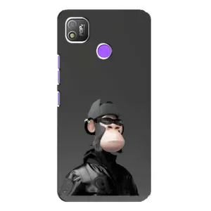 Чохли з Мавпами NFT для TECNO POP 4 (AlphaPrint) (стильна мавпа NFT)