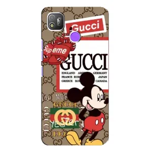 Чохол Disney Mouse TECNO POP 4 (PREMIUMPrint) (Стильний Міккі)