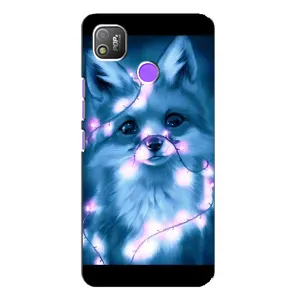 Чехлы с картинкой Лисички для TECNO POP 4 (VPrint)