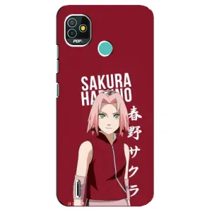 Чехол с принтом «Аниме Сакура» для TECNO Pop 5 (BD2p)