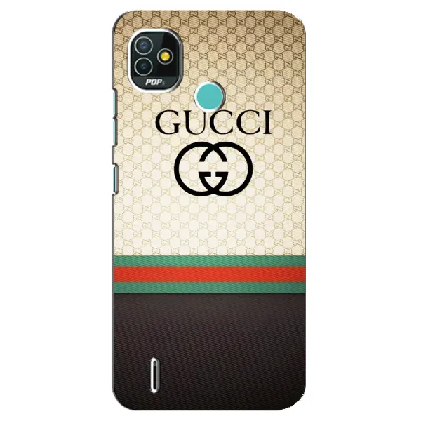 Чохол з принтом «GUCCI стиль» для TECNO Pop 5 (BD2p)